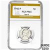 Image 1 : 1942-P Jefferson Nickel PGA PR65 Type 2