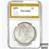 Image 1 : 1879 Morgan Silver Dollar PGA MS65