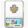 Image 2 : 1883 Shield Nickel PGA MS65 With Cents