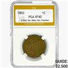 Image 1 : 1803 Draped Bust Large Cent PGA XF40 S-244