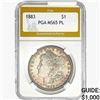Image 1 : 1883 Morgan Silver Dollar PGA MS65 PL
