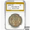 Image 1 : 1878 REV78 Morgan Silver Dollar PGA MS64 PL
