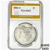 Image 1 : 1880-O Morgan Silver Dollar PGA MS60