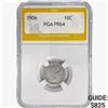 Image 1 : 1906 Barber Dime PGA PR64