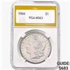 Image 1 : 1904 Morgan Silver Dollar PGA MS63