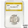 Image 1 : 1929 Standing Liberty Quarter PGA MS64 FH