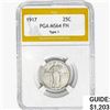 Image 1 : 1917 Standing Liberty Quarter PGA MS64 FH Ty 1
