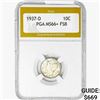 Image 1 : 1937-D Mercury Silver Dime PGA MS66+ FSB