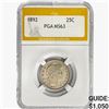 1892 Barber Quarter PGA MS63
