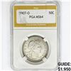 Image 1 : 1907-O Barber Half Dollar PGA MS64