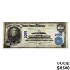 Image 1 : 1902 $100 Waukesha National Bank Note