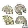 Image 1 : [82] 1950 Banded Paper Currency $10-$100