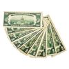 Image 7 : [82] 1950 Banded Paper Currency $10-$100