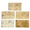 Image 2 : [5] 1863 Civil War Script 5C-50C W.H. Cooper&Co.