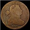 Image 1 : 1807 Sm Frac. Draped Bust Large Cent NICELY CIRCULATED