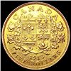 Image 2 : 1913 Canada $5 Gold .2419oz AGW CLOSELY UNCIRCULATED