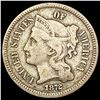 Image 1 : 1872 Nickel Three Cent LIGHTLY CIRCULATED