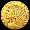 Image 1 : 1912 $5 Gold Half Eagle CLOSELY UNCIRCULATED