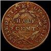 Image 2 : 1834 Classic Head Half Cent CLOSELY UNCIRCULATED