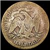 Image 2 : 1877 Seated Liberty Half Dollar NICELY CIRCULATED