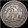Image 2 : 1876 Seated Liberty Half Dollar NICELY CIRCULATED