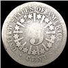 Image 2 : 1867 Rays Shield Nickel NICELY CIRCULATED