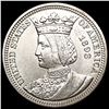 Image 1 : 1893 Isabella Silver Quarter UNCIRCULATED
