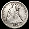 Image 1 : 1875-S Twenty Cent Piece NICELY CIRCULATED