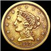 Image 1 : 1843-O Sm Date $2.50 Gold Quarter Eagle NEARLY UNCIRCULATED