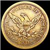 Image 2 : 1843-O Sm Date $2.50 Gold Quarter Eagle NEARLY UNCIRCULATED