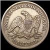 Image 2 : 1854 Arrows Seated Liberty Half Dollar CLOSELY UNCIRCULATED