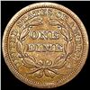 Image 2 : 1853 Arrows Seated Liberty Dime LIGHTLY CIRCULATED