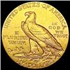 Image 2 : 1908 $2.50 Gold Quarter Eagle CLOSELY UNCIRCULATED