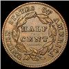 Image 2 : 1828 12 Star Classic Head Half Cent CLOSELY UNCIRCULATED