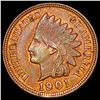 Image 1 : 1901 Indian Head Cent UNCIRCULATED