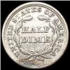 Image 2 : 1858 Seated Liberty Half Dime NEARLY UNCIRCULATED