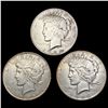 Image 1 : [3] 1925&1926 Silver Peace Dollar HIGH GRADE