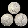 Image 2 : [3] 1925&1926 Silver Peace Dollar HIGH GRADE