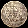 Image 2 : 1867-S Seated Liberty Half Dollar NICELY CIRCULATED