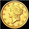 Image 1 : 1851 Rare Gold Dollar CHOICE AU