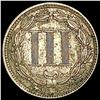 Image 2 : 1881 Nickel Three Cent CLOSELY UNCIRCULATED