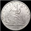 Image 1 : 1877 Seated Liberty Half Dollar LIGHTLY CIRCULATED