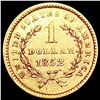 Image 2 : 1852 Rare Gold Dollar UNCIRCULATED