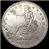 Image 1 : 1874 Silver Trade Dollar CLOSELY UNCIRCULATED