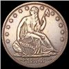 Image 1 : 1853 Arrows and Rays Seated Liberty Half Dollar CLOSELY UNCIRCULATED
