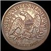 Image 2 : 1853 Arrows and Rays Seated Liberty Half Dollar CLOSELY UNCIRCULATED