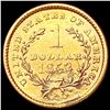 Image 2 : 1853 Ty I Rare Gold Dollar CLOSELY UNCIRCULATED