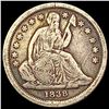 Image 1 : 1838 LS Seated Liberty Dime LIGHTLY CIRCULATED