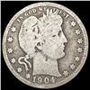 Image 1 : 1904-O Barber Quarter NICELY CIRCULATED