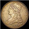 Image 1 : 1838 Capped Bust Half Dollar NEARLY UNCIRCULATED